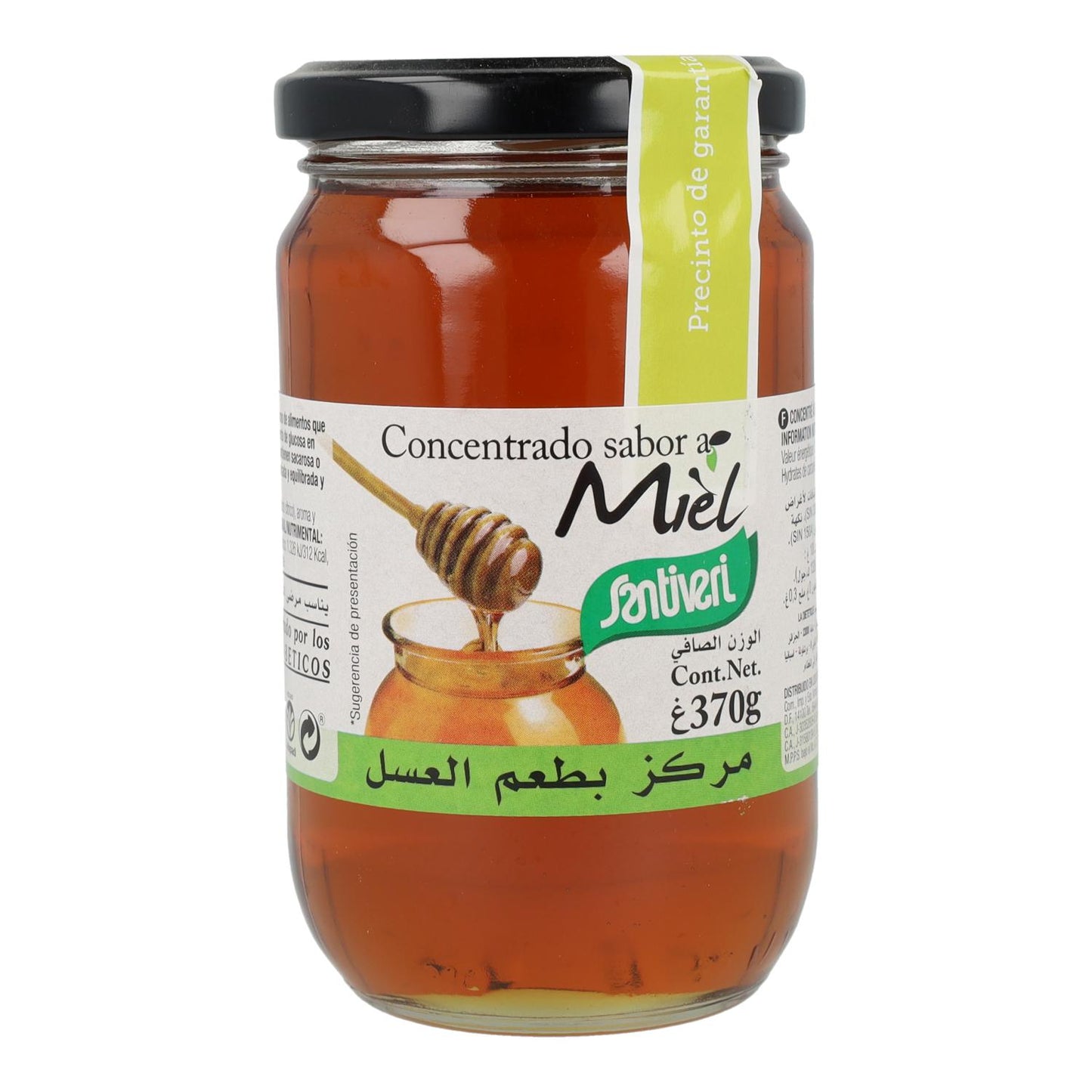 Concentrado Sabor Miel Natural 370G Santiveri