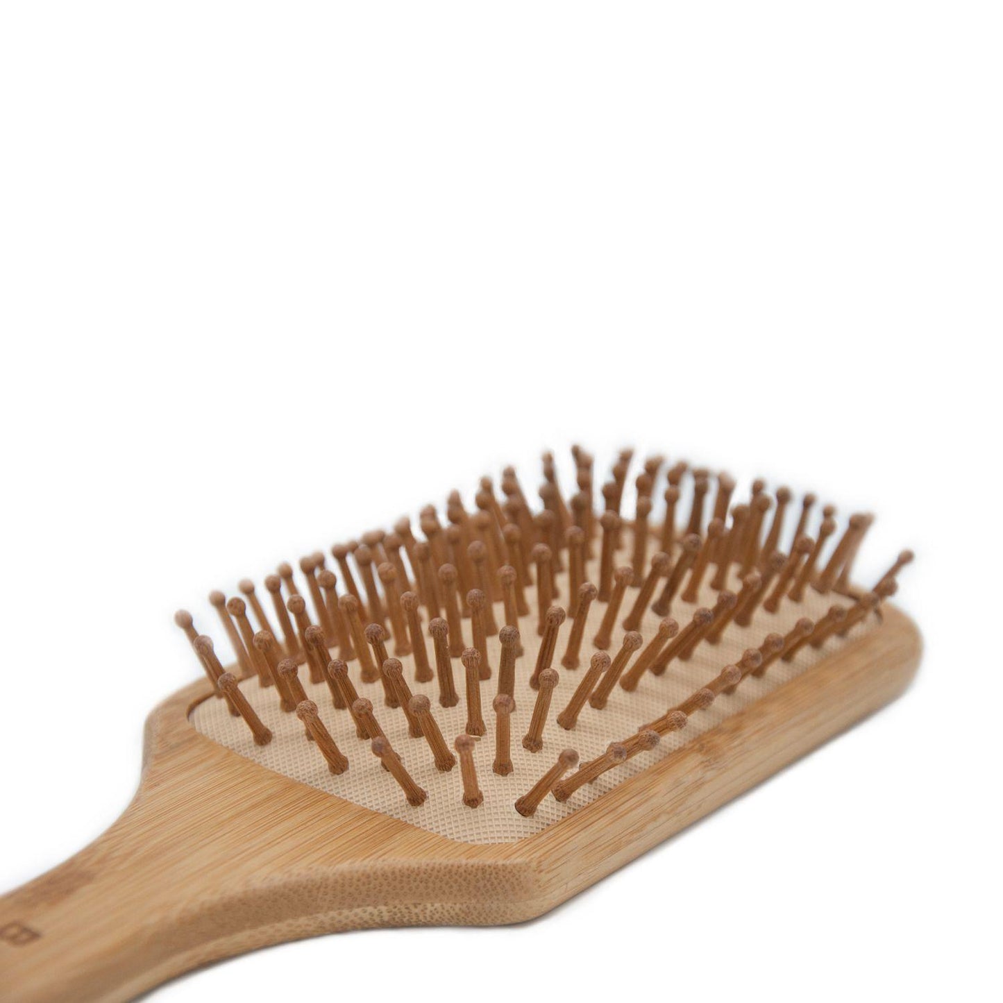 Cepillo Cuadrado para el cabello de bambú y caucho natural Banbu
