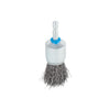 Cepillo metálico brocha para taladros vástago hexagonal 1/ 4" (6,35 mm)