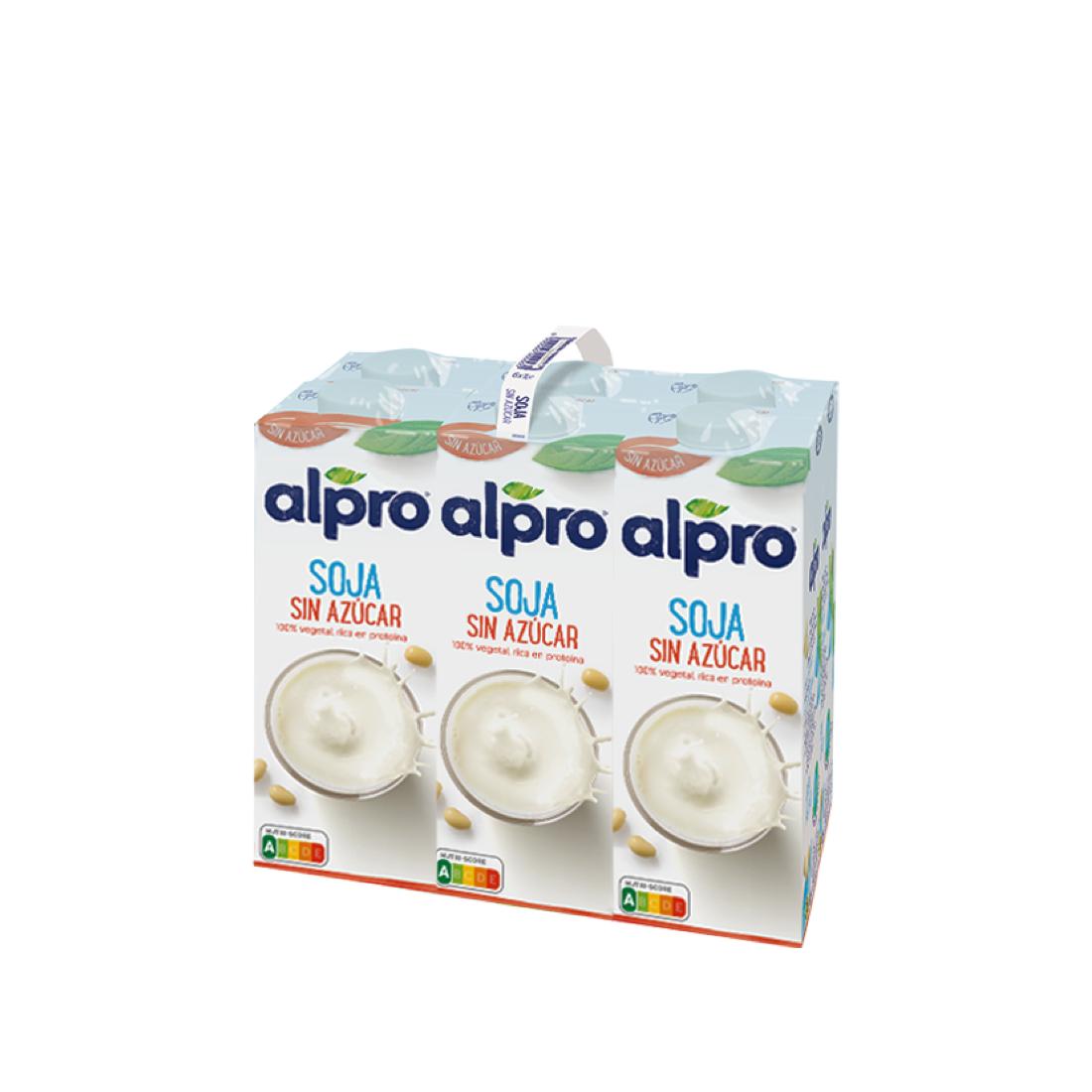 Bebida de Soja sin azúcares  Alpro 1 Litro