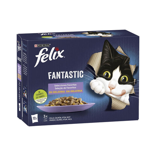 FELIXFantastic Selecciones Favoritas en Gelatina 12x85g