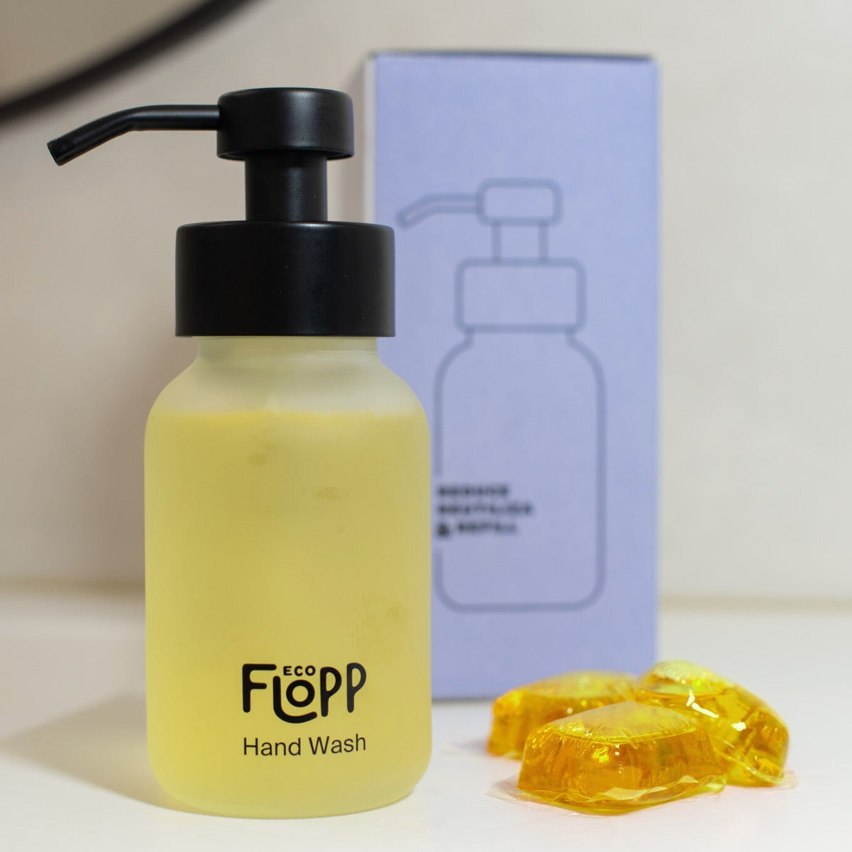 Refill Jabón de Manos Lotus Flower & Bambú Flopp Eco 2 Cápsulas