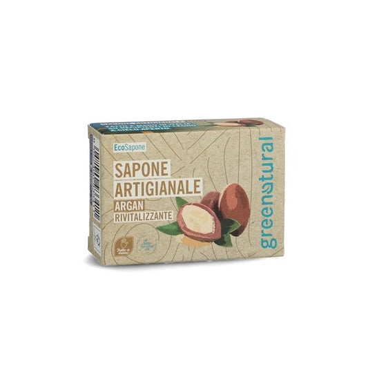 Pastilla de jabón aceite de argan Greenatural 100g