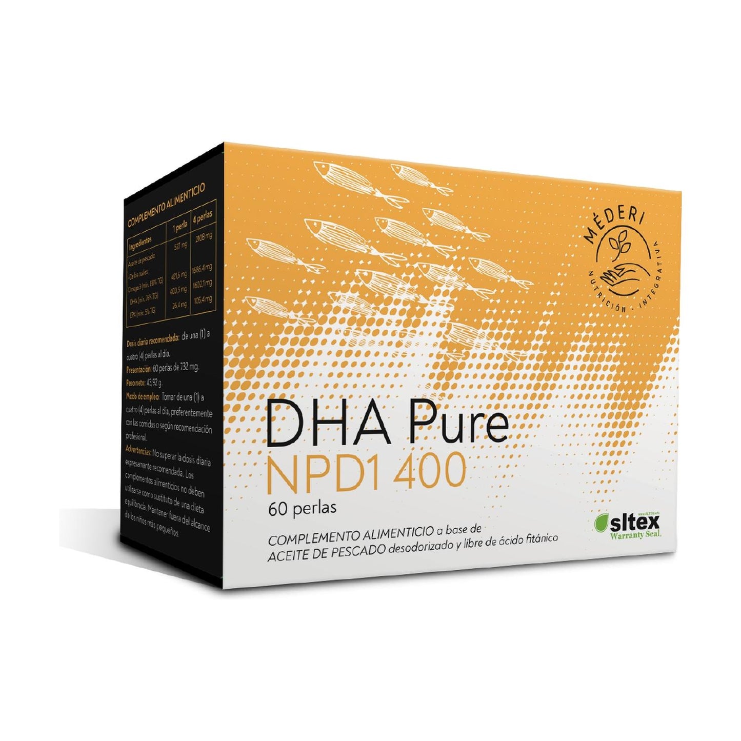 DHA Pure NPD1 400 Méderi 60 perlas