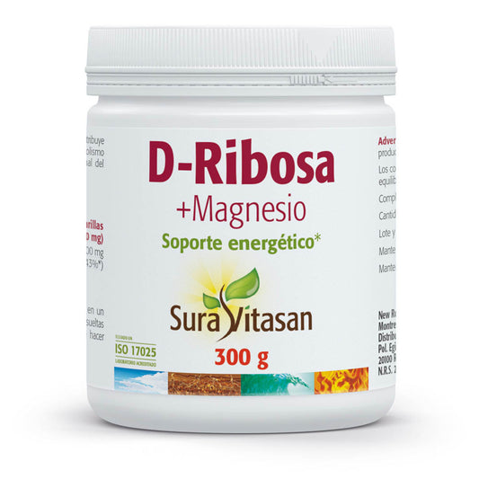 D-Ribosa + Magnesio, Sura Vitasan, 300 gr