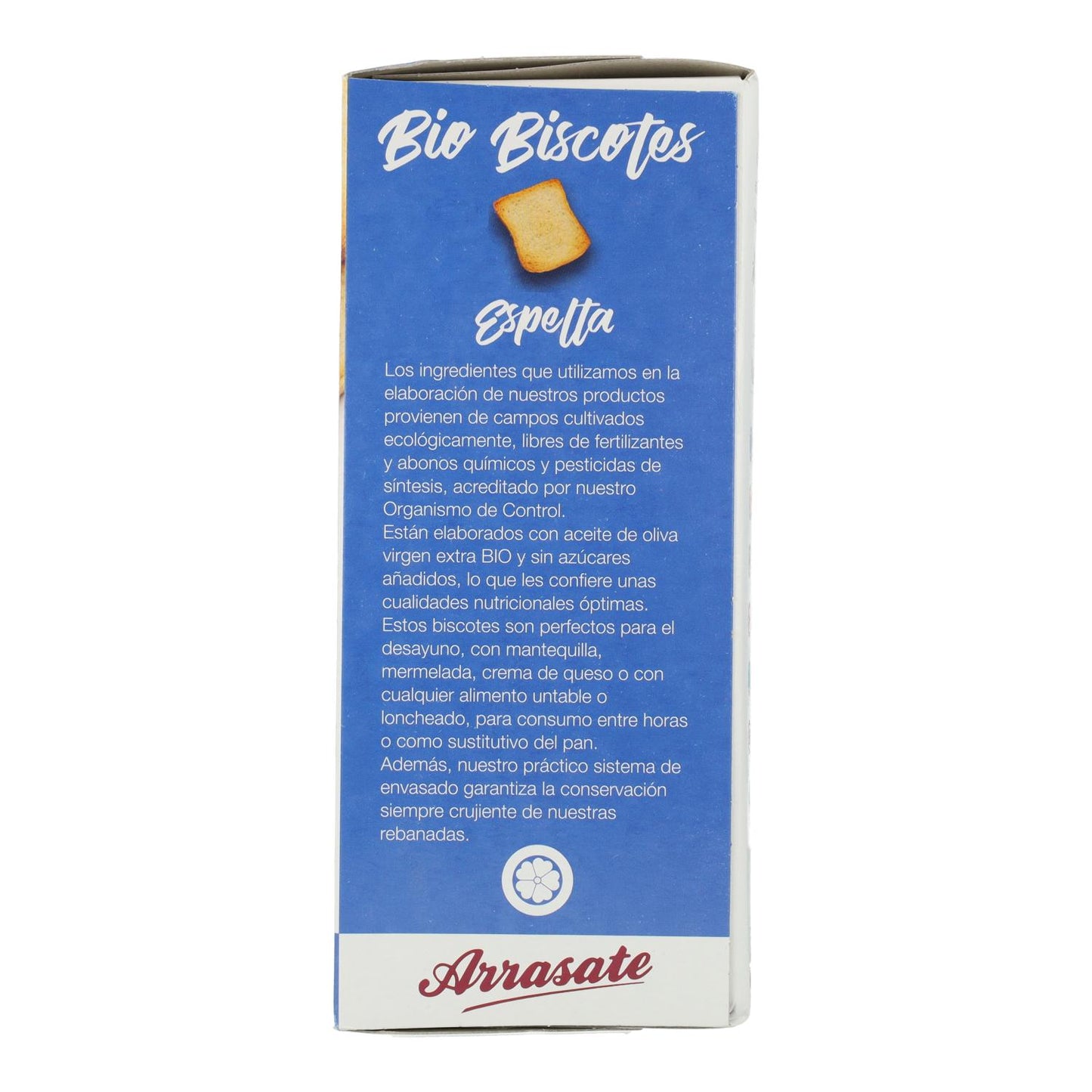 Biscotes bio Espelta Arrasate 270 g
