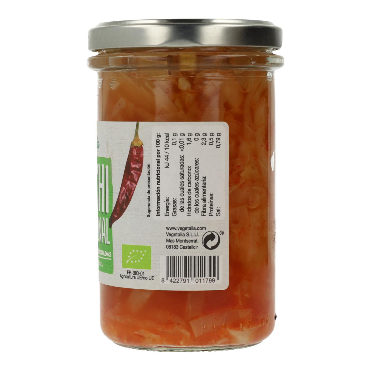 Lactofermentado Kimchi Tradicional Bio Vegetalia 235gr