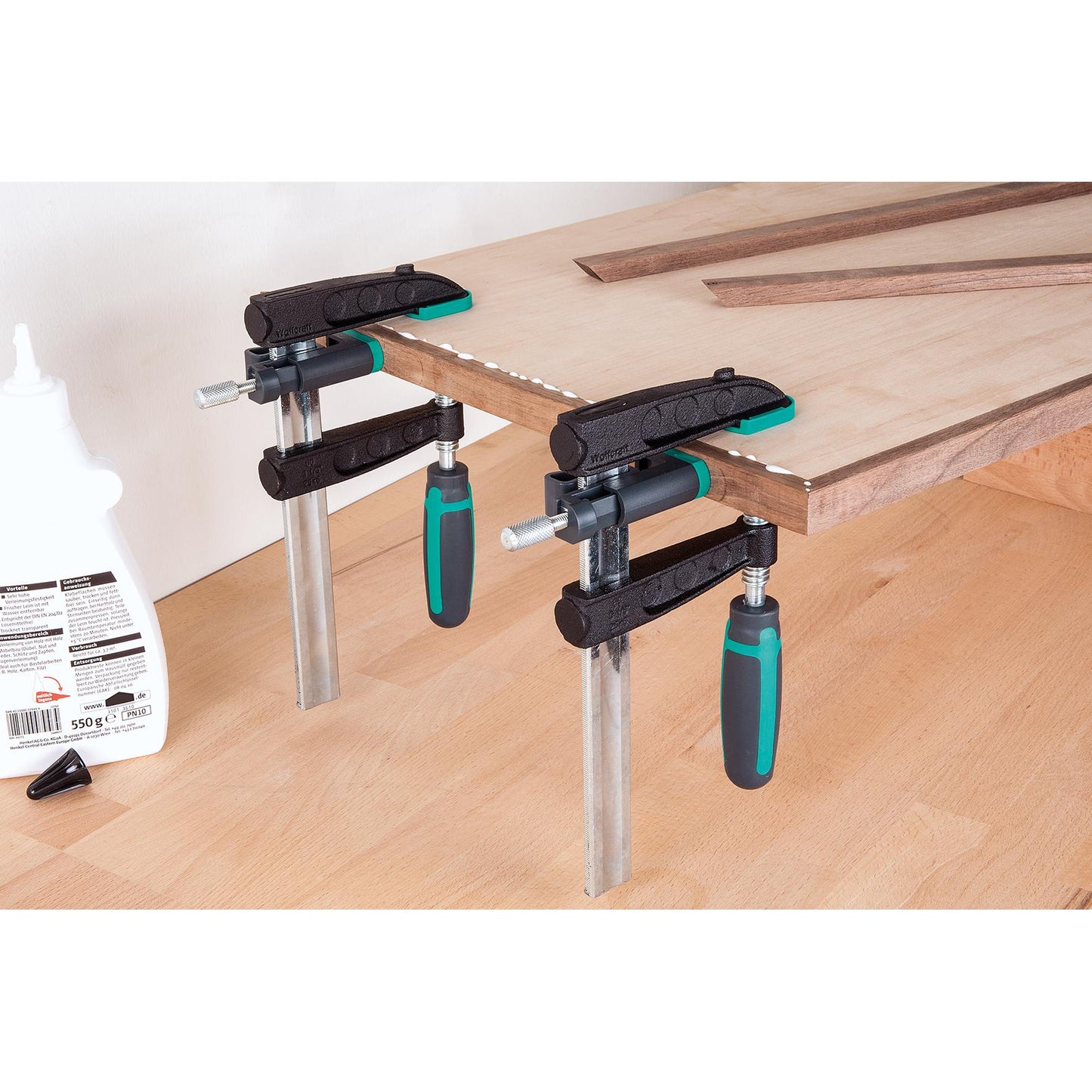 Sargento apalacantos para borde 2 unidades Wolfcraft 3037000