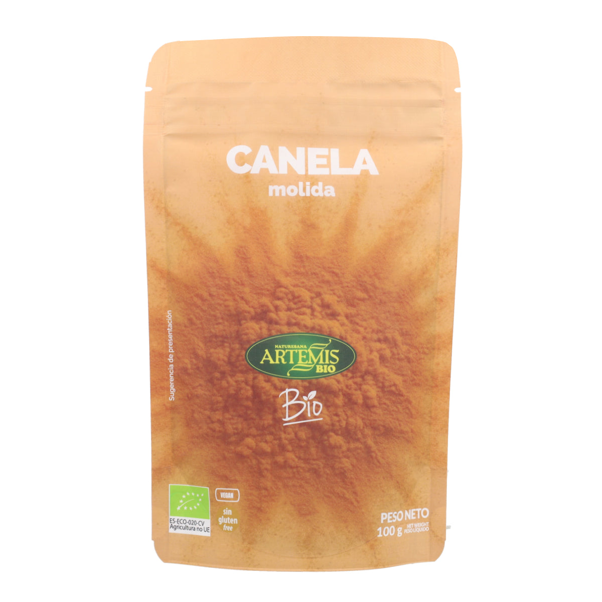 Canela Ceylán Molida ECO en Doypack Artemis Bio 100 g