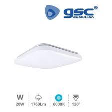 Plafón cuadrado de techo LED Level GSC 32W 4200K