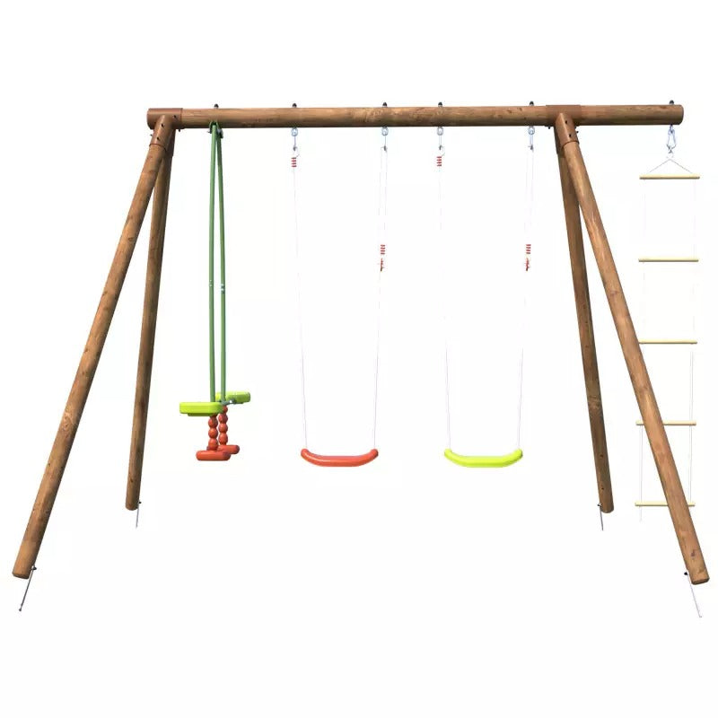 Estructura de columpio SOULET GABIN de madera