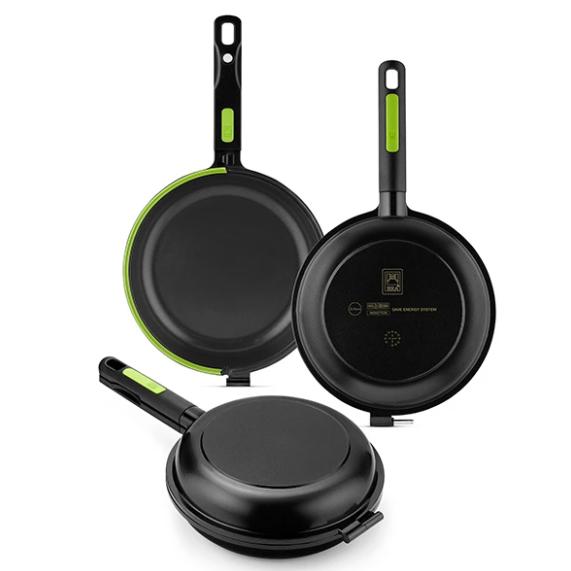 Sartén Dupla Tortillas ECO+ aluminio fundido Bra Prior 20 cm