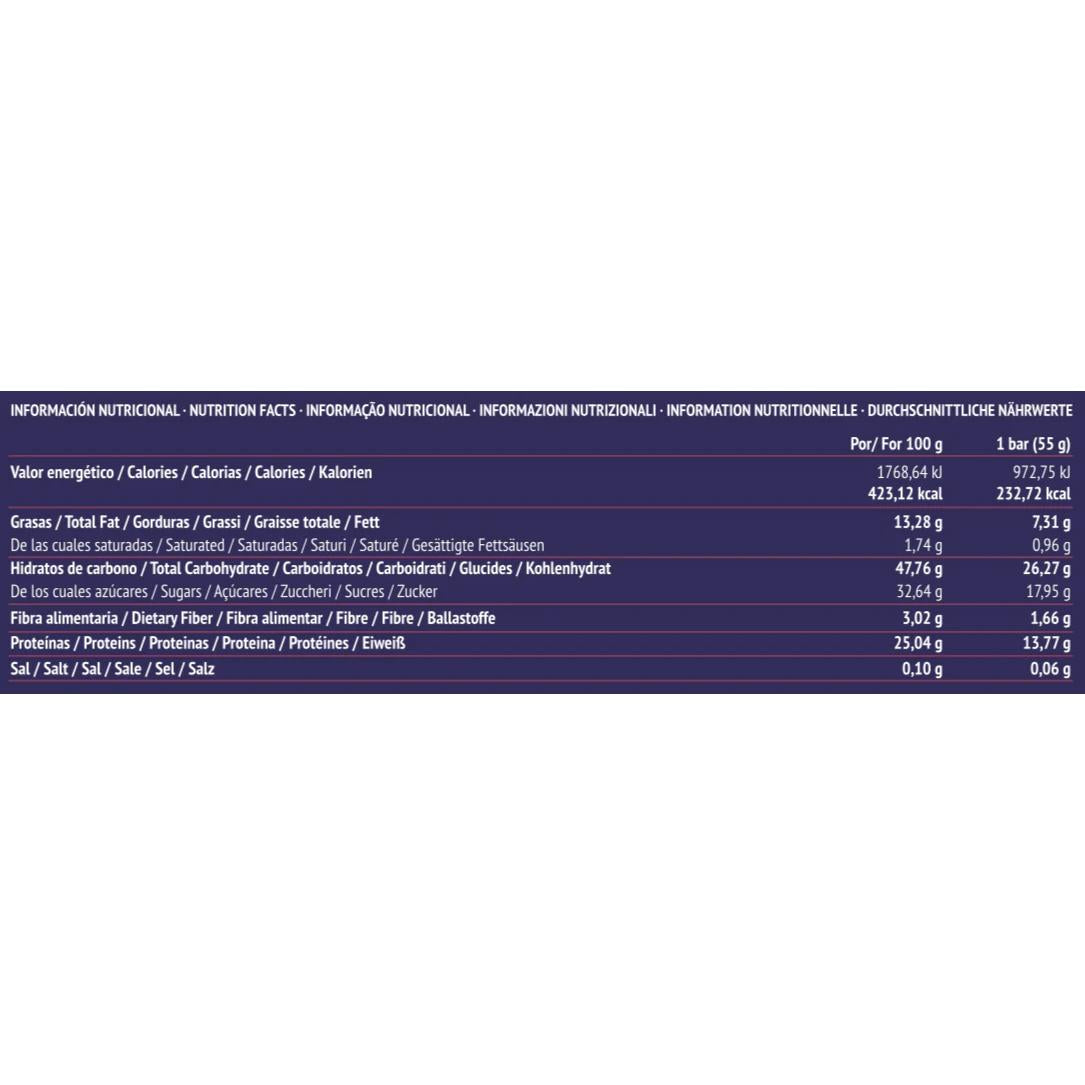 Barrita energética arándanos y pipas de girasol Paleobull 55 g