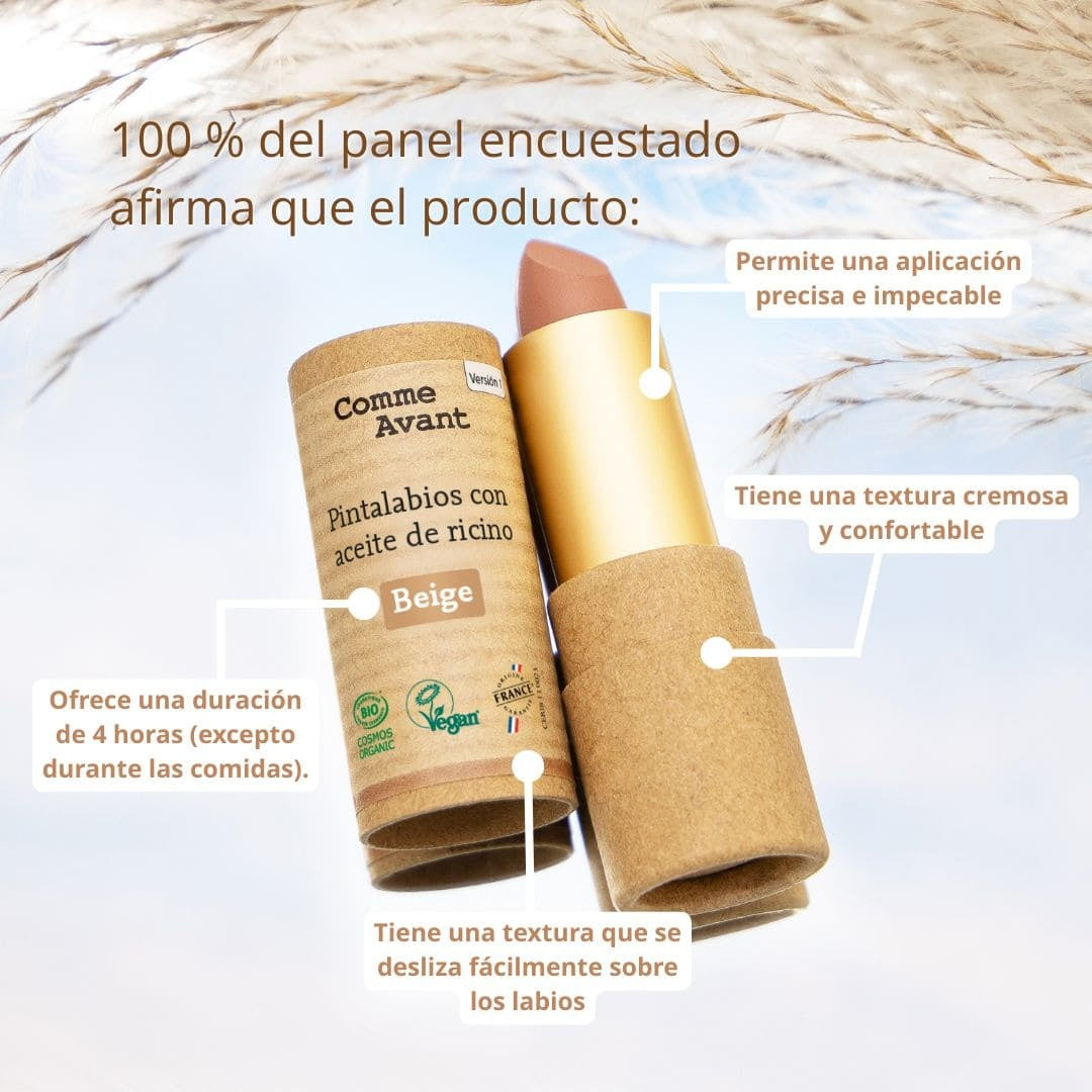 Pintalabios con aceite de ricino Teja Comme Avant 4 g
