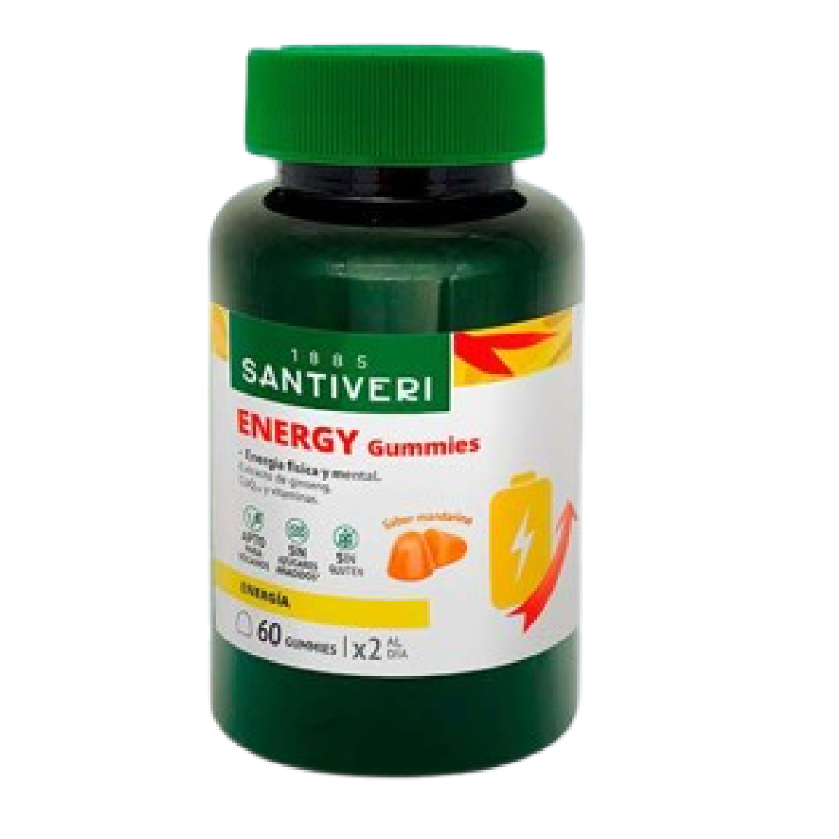 Gummies masticables energy SantiverI 60 gummies 162 g