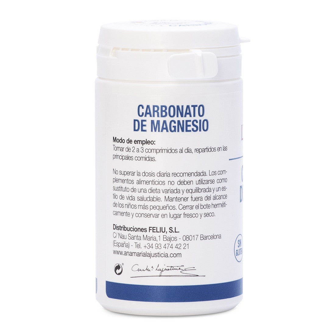 Carbonato de magnesio Ana Maria LaJusticia 75 comprimidos