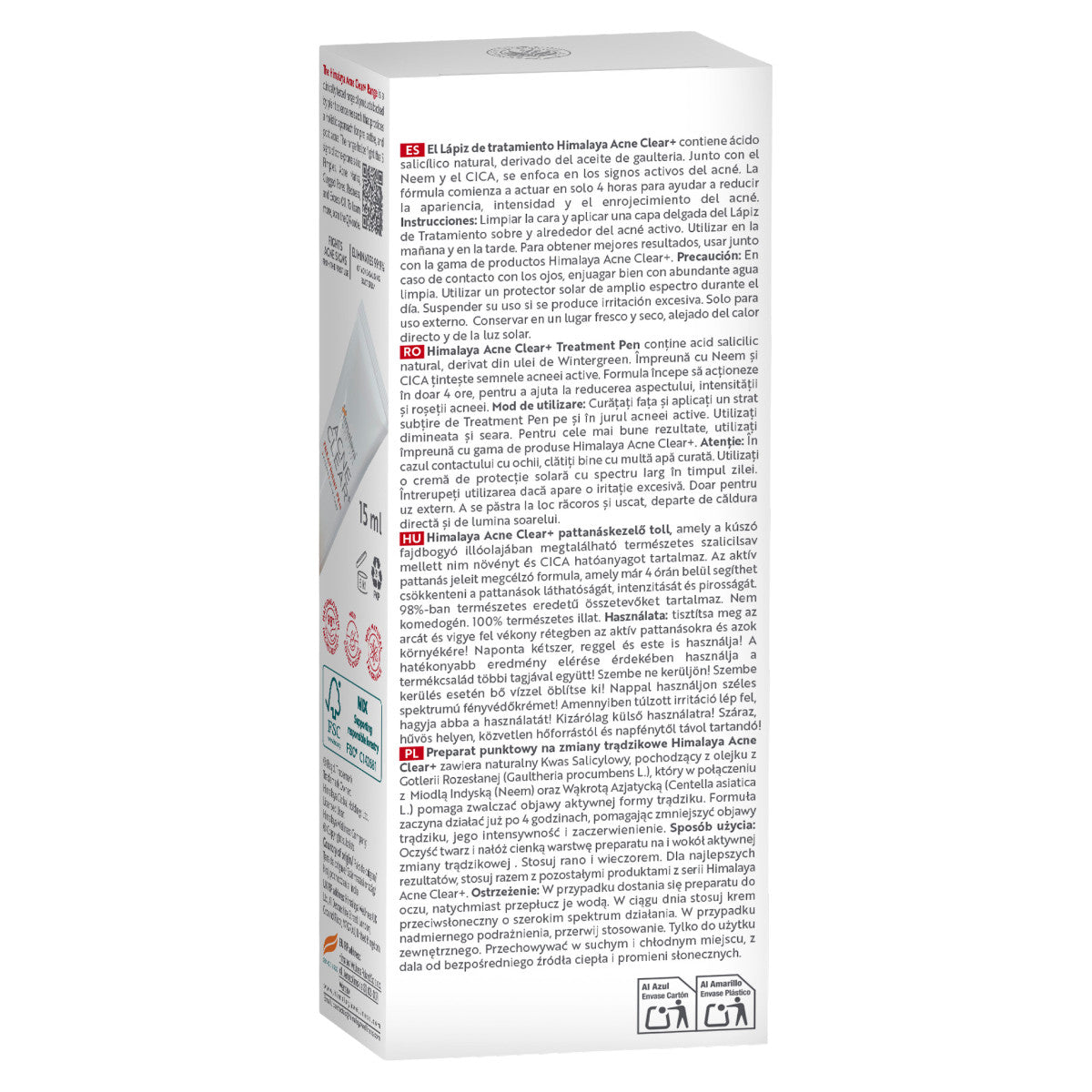 Lápiz Treatment Acne Clear Himalaya 15 ml
