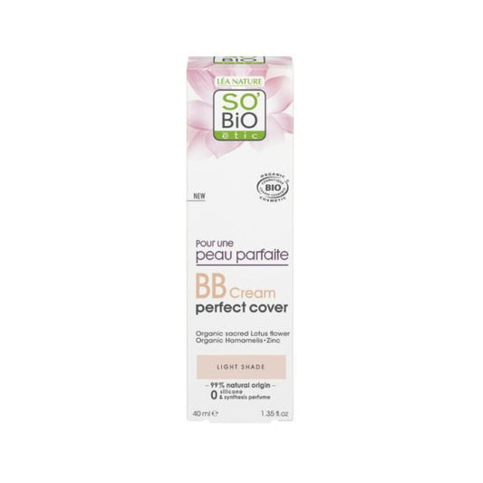 BB cream cobertura perfecta - Light peau parfaite So'Bio étic 40 ml