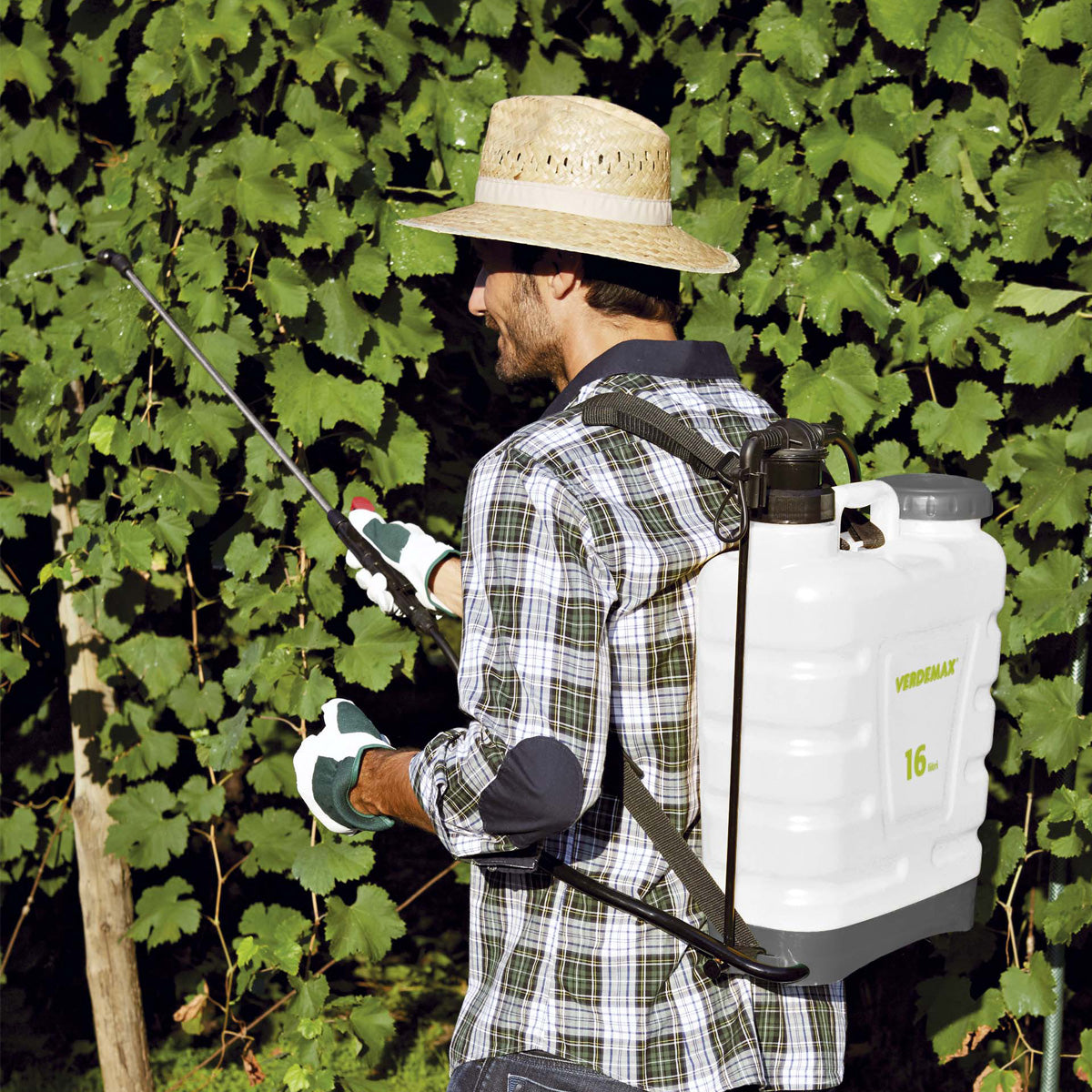 Pulverizador de mochila profesional 16 l Verdemax