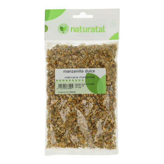 Manzanilla Dulce Flor 1ª (Matricaria Chamomilla) Naturatal 30Gr