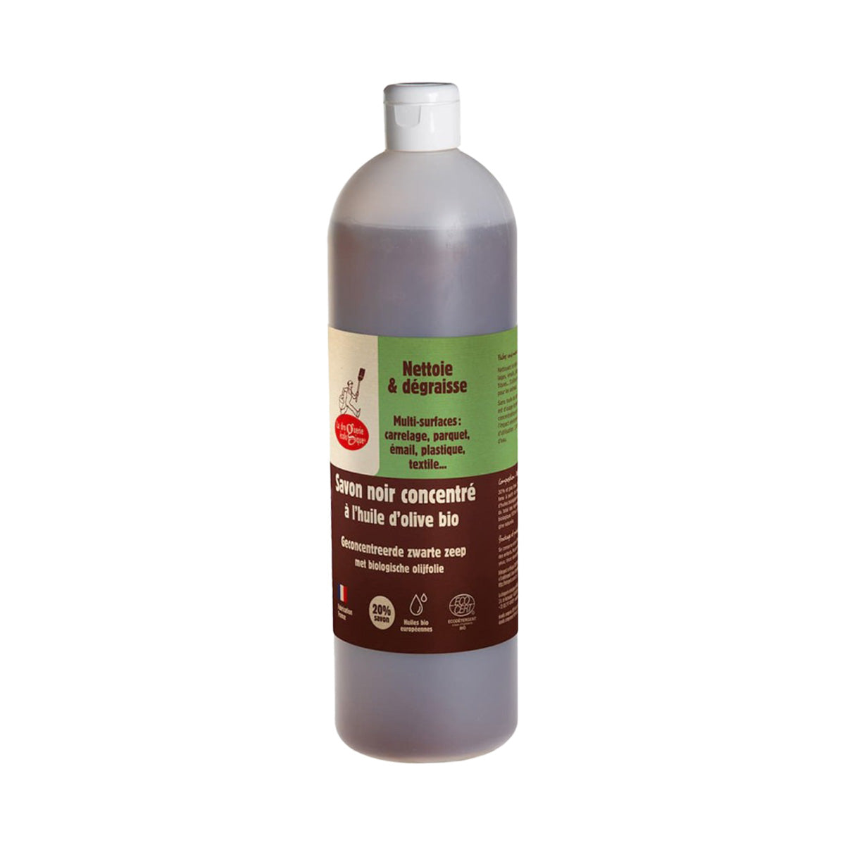 Jabón negro de aceite de oliva ecológico La Droguerie écologique 1l