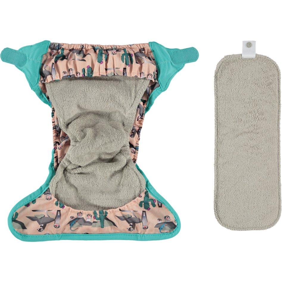 Pañal de tela Pop-in Bambu Ferret Velcro Close Parent