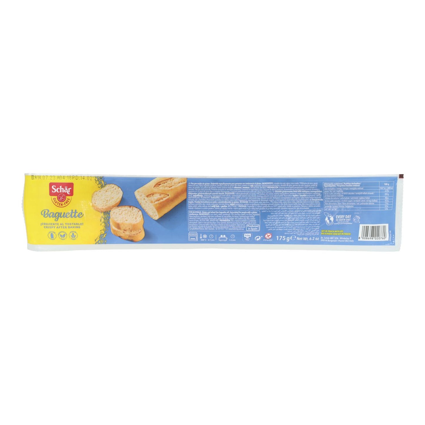 Baguette Dr. Schar sin gluten 175G