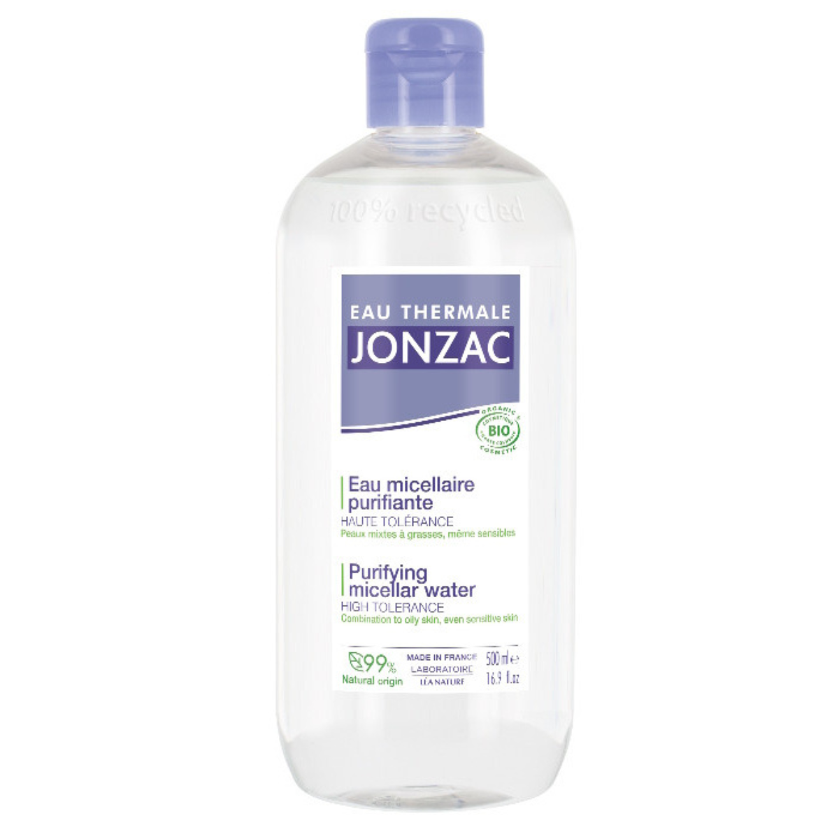 Agua micelar Purificante Eau Thermale JONZAC 500 ml