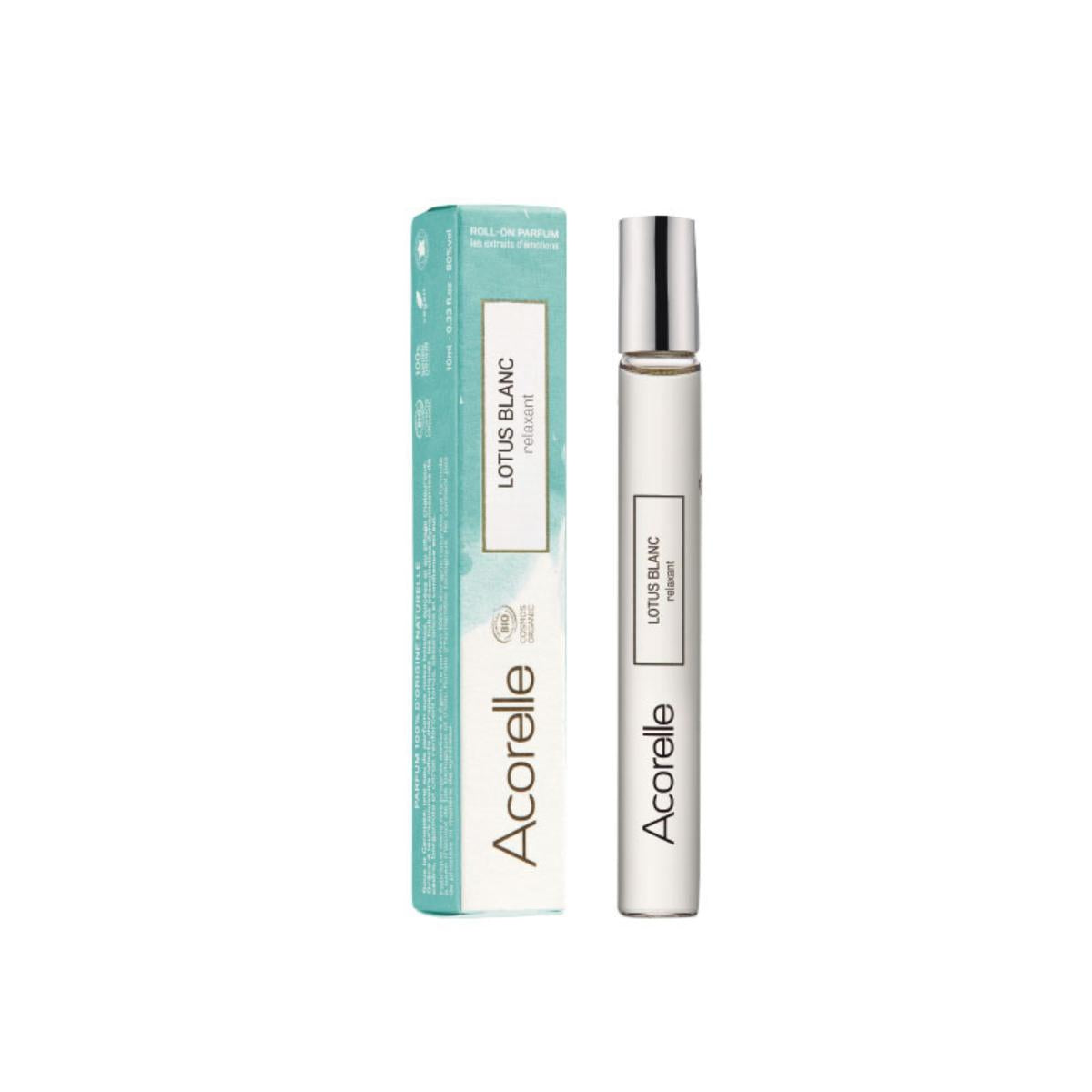 Eau de parfum roll-on Lotus blanc 10ml Acorelle