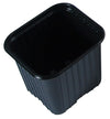 Set 10 Macetas poliestireno negra 9x9 cm