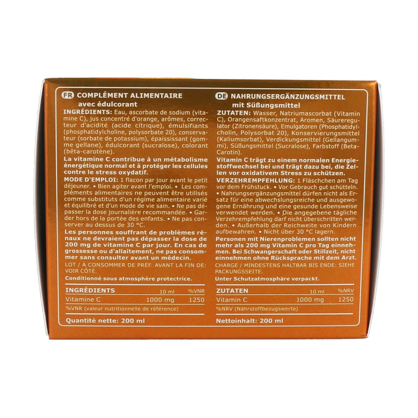 Pack 2X Vitamina C liposomada Marnys 20 viales