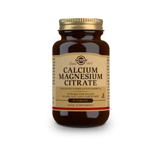 Calcio Magnesio Citrato Solgar 100 comprimidos