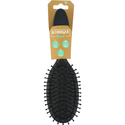 Cepillo de cabello  de pet reciclado gran modelo La Fabrique Green