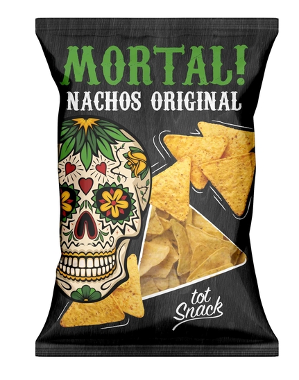 Nachos Original Tot Snack Mortal 130 gr.