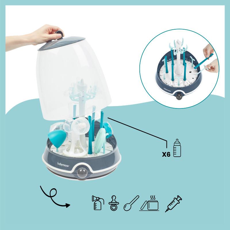 Turbo Steam(+) Esterilizador 2 en 1 Babymoov