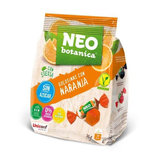 Gominolas Veganas Naranja con Stevia Neo Botanica 72g