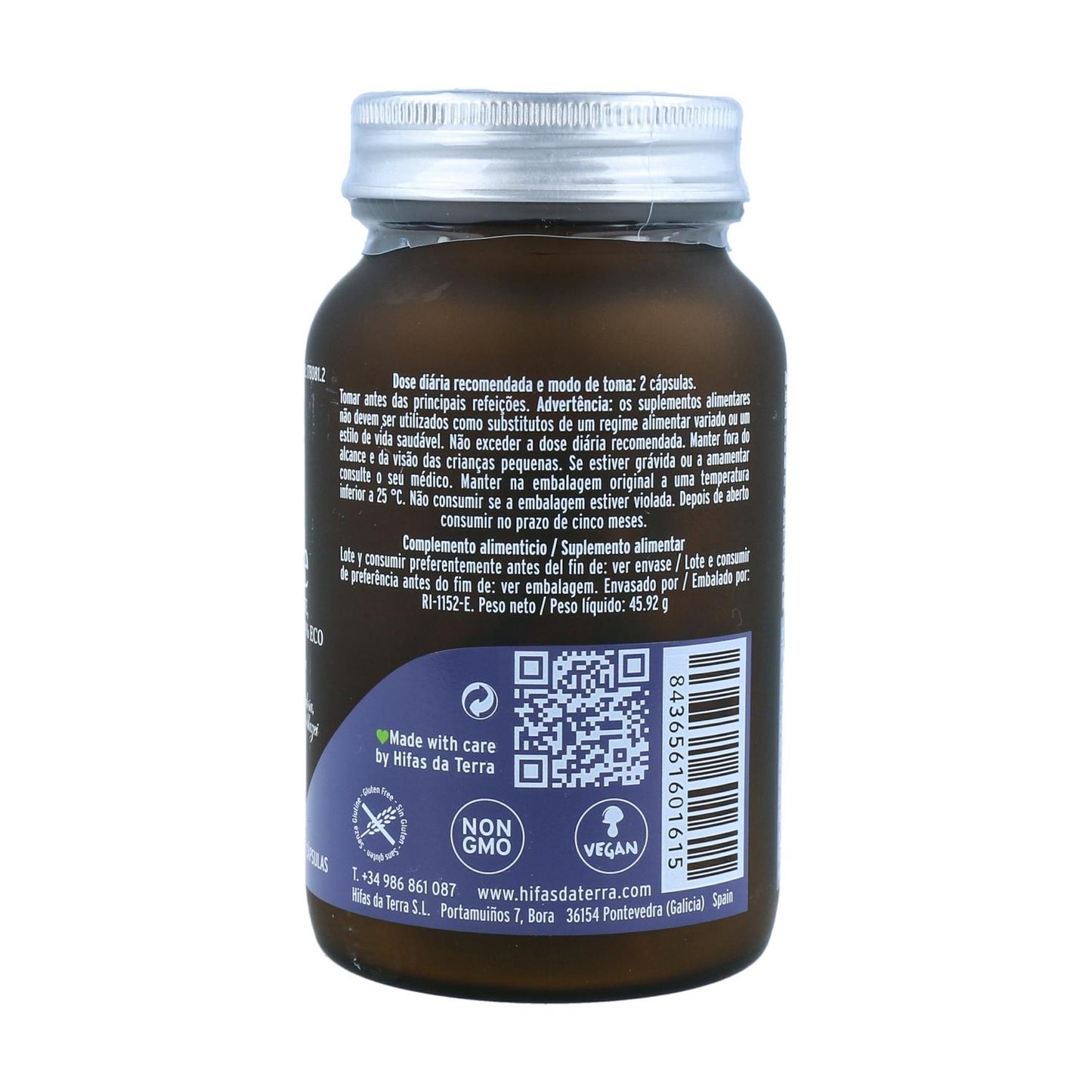 Mico five BIO +Chaga Hifas da Terra Nueva form. 70 cápsulas
