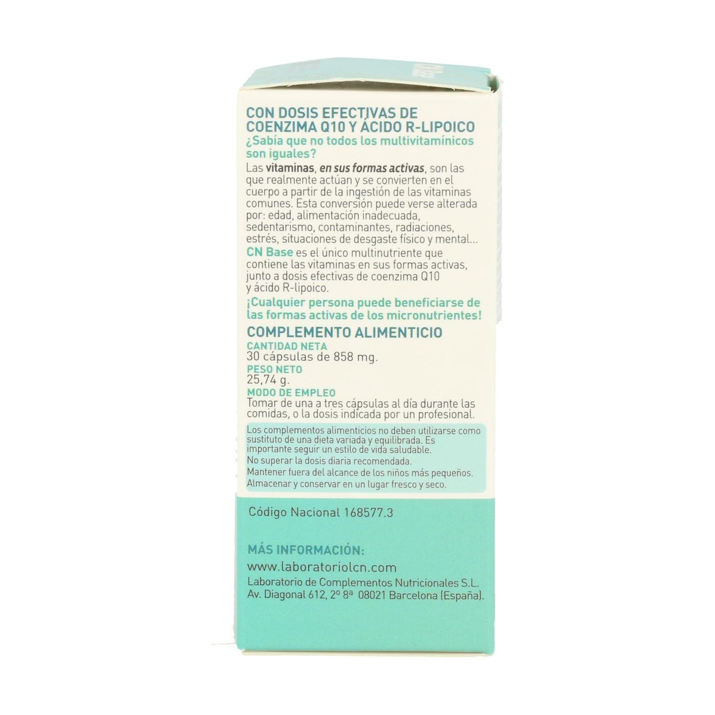 CN Base de LCN 30 cápsulas