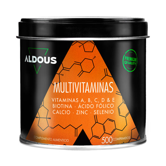 Multivitaminas, Aldous, 500 comprimidos
