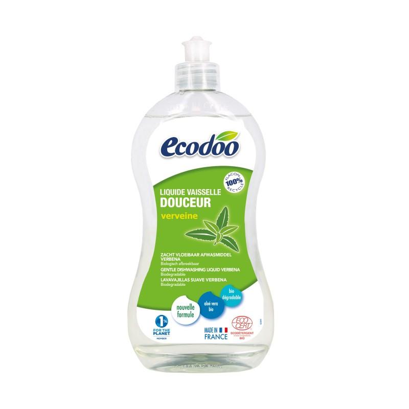 Lavavajillas Suave Aloe Vera y Verbena Ecodoo 500 ml