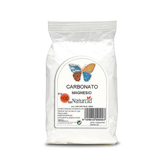 Carbonato Magnesio Bolsa Naturcid 100 Gr