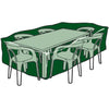 Funda rectangular cubre mesas y sillas de poliéster