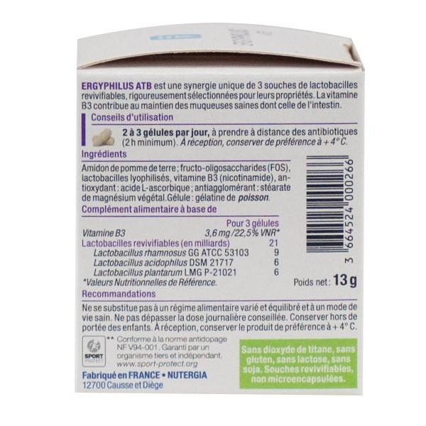 Ergyphilus ATB Nutergia 30 cápsulas