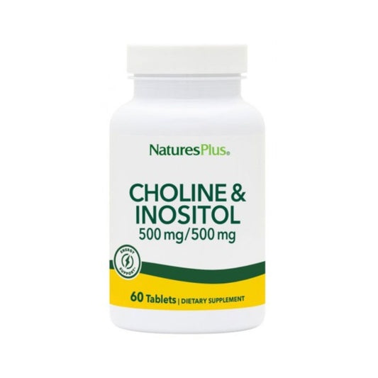 Colina + Inositol 500 mg Nature's Plus 60 comprimidos