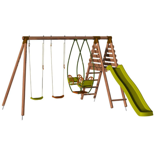 Parque infantil con tobogán Narcisse Soulet