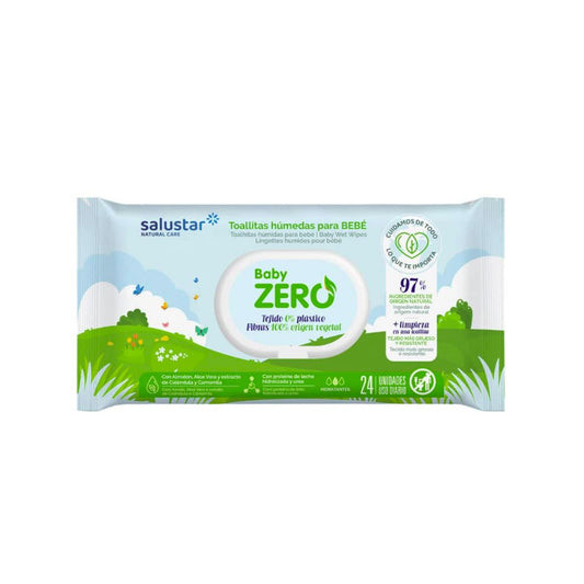 Toallitas infantiles biodegradables BabyZero Salustar 24 uds