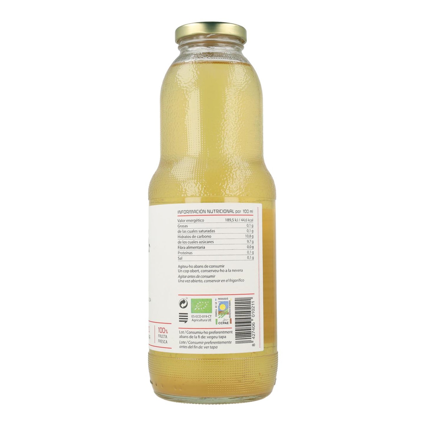 Zumo de Manzana ECO Cal valls
