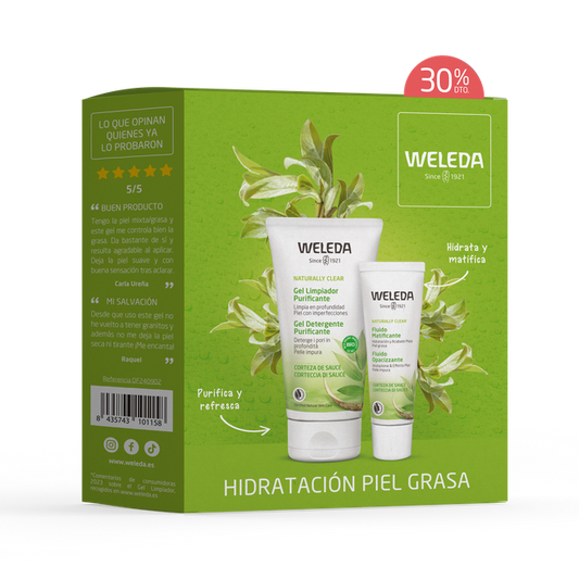Cofre Piel Grasa - Gel + Loción, Weleda