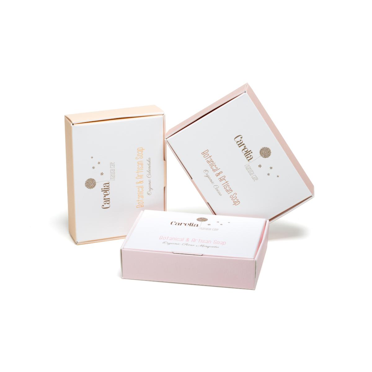Jabón natural con rosa mosqueta Carelia 100 g