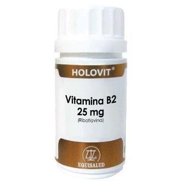 Holovit Vitamina B2 25 Mg 50 Caps Equisalud